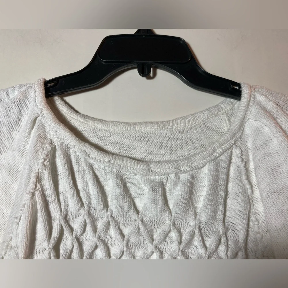 Free People We the Free Snowbell Oversized Balloon Sleeve Top Small/XSmall